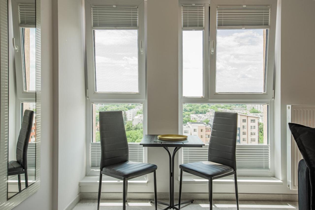 Cozy Penthousestudio Cityview W12 Bucareste Exterior foto