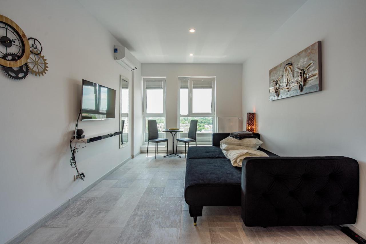 Cozy Penthousestudio Cityview W12 Bucareste Exterior foto