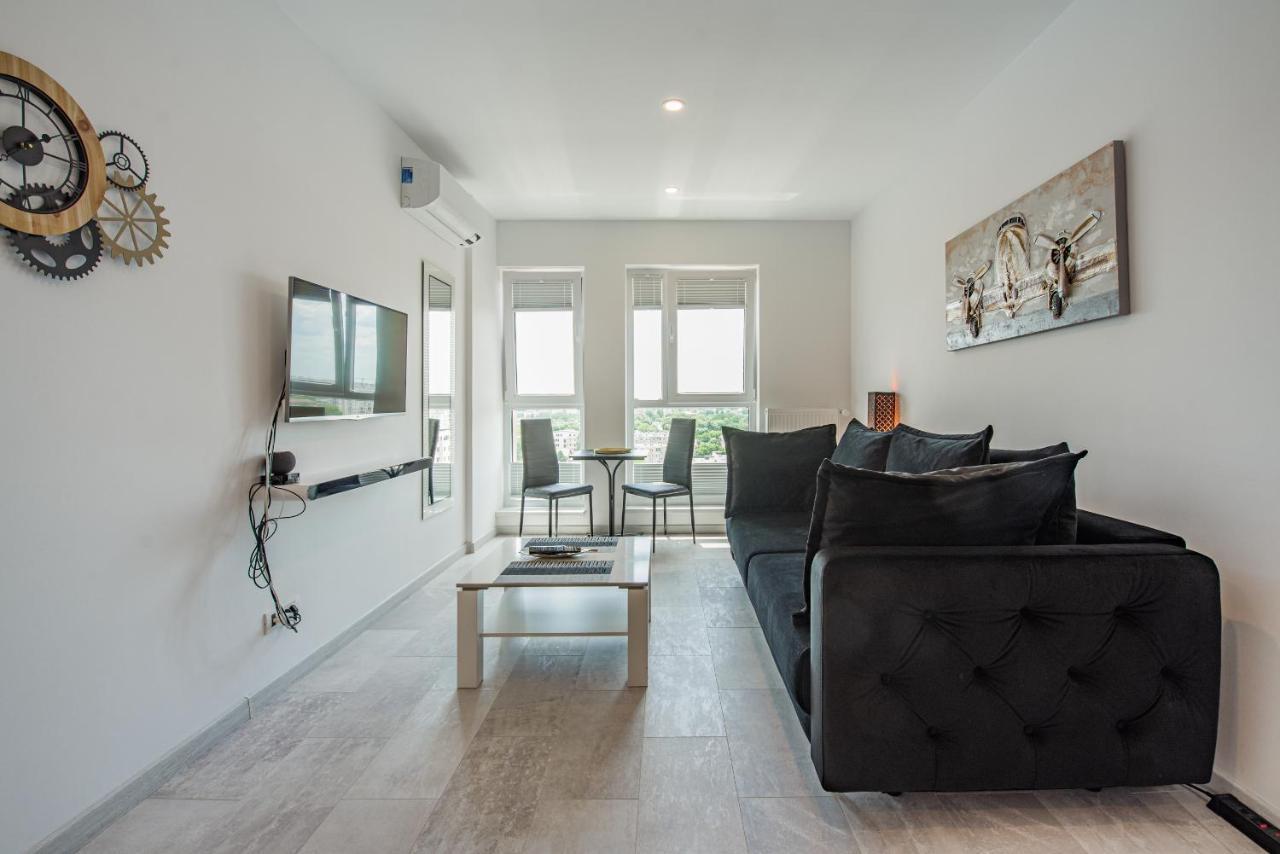 Cozy Penthousestudio Cityview W12 Bucareste Exterior foto
